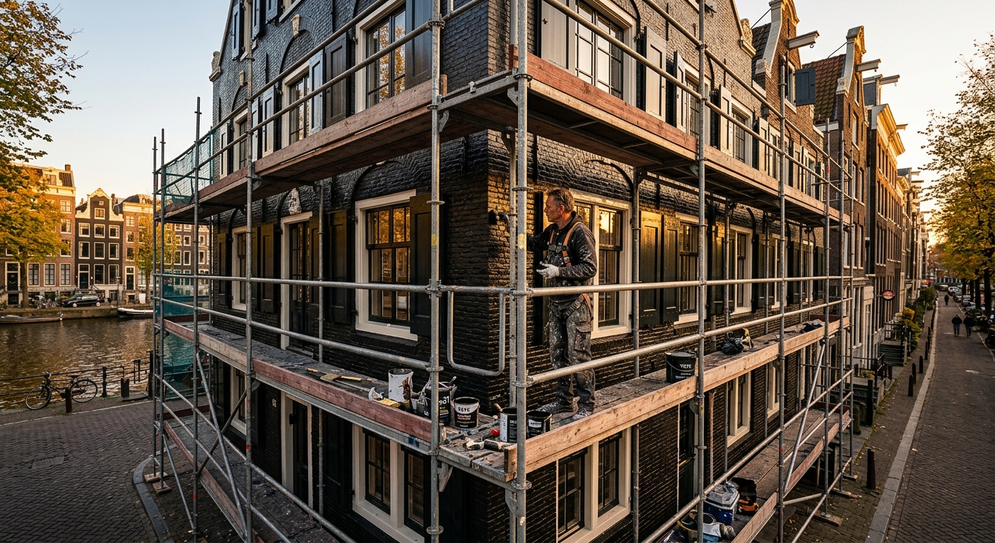 Schilderwerk buiten